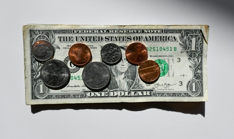 dollar and change