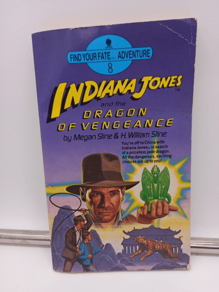 Find Your Fate #8: Indiana Jones and the Dragon of Vengeance CYOA Gamebook