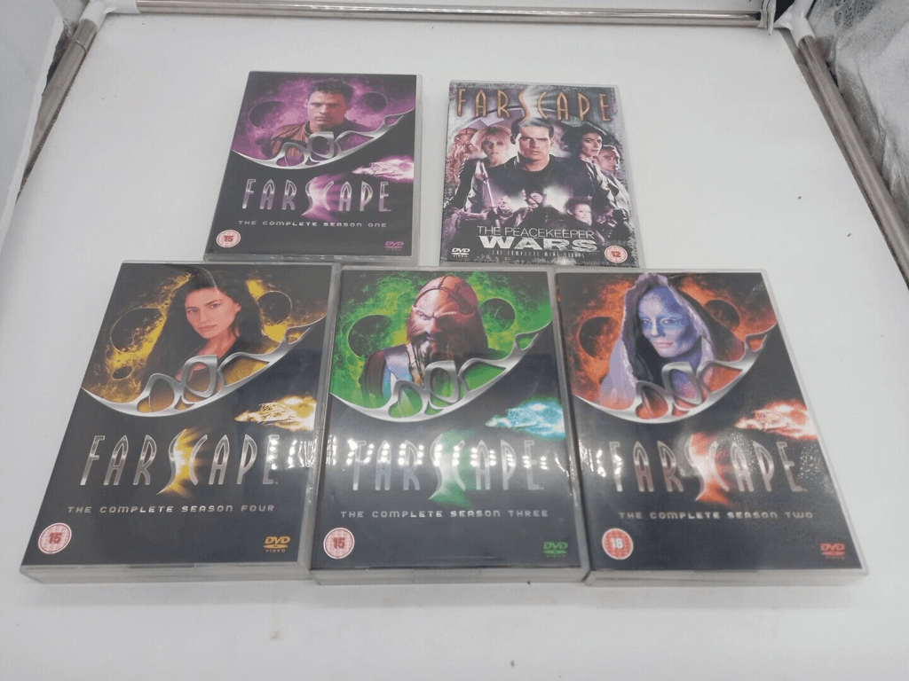 Farscape DVDs season 1 to 4