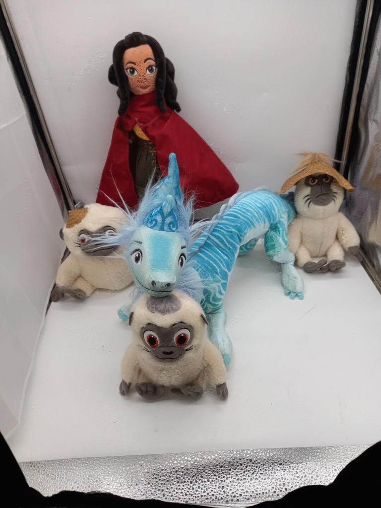 Disney Store Official Sisu Raya And The Last Dragon 3 Monkeys Soft Toy Plush